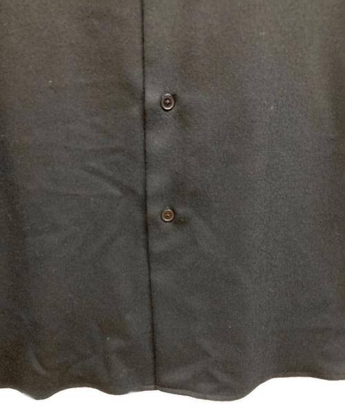 AURALEE（オーラリー）AURALEE (オーラリー) SUPER LIGHT WOOL SHIRTS ブラック サイズ:Lの古着・服飾アイテム