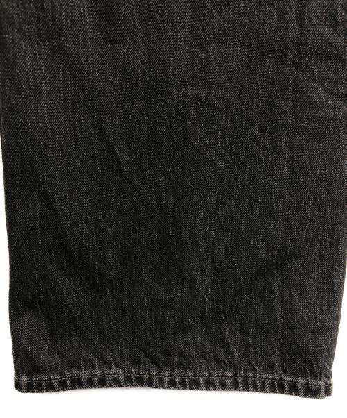 Acne studios（アクネ ストゥディオズ）Acne studios (アクネ ストゥディオズ) ルーズブーツカットジーンズ ブラック サイズ:33×32の古着・服飾アイテム