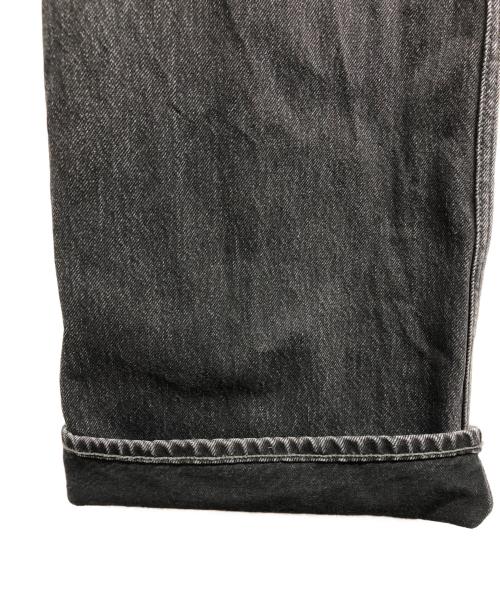 Acne studios（アクネ ストゥディオズ）Acne studios (アクネ ストゥディオズ) ルーズブーツカットジーンズ ブラック サイズ:33×32の古着・服飾アイテム