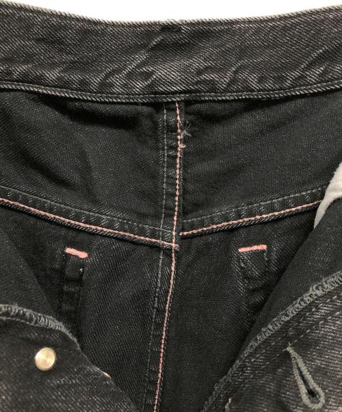 Acne studios（アクネ ストゥディオズ）Acne studios (アクネ ストゥディオズ) ルーズブーツカットジーンズ ブラック サイズ:33×32の古着・服飾アイテム