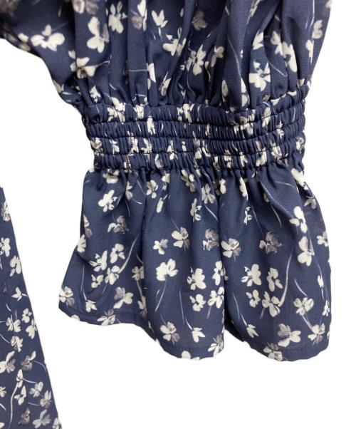 MARIHA（マリハ）MARIHA (マリハ) 花柄ワンピース ネイビー サイズ:FREEの古着・服飾アイテム