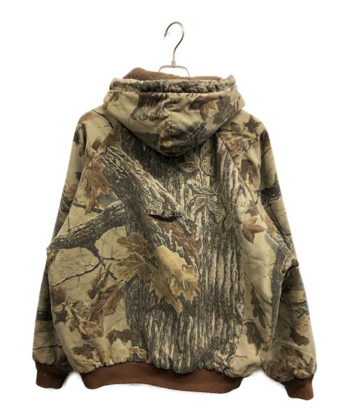 DUXBAK（ダックスバック）duxbak (ダックスバック) リアルツリーカモ中綿ジャケット カーキ サイズ:XLの古着・服飾アイテム