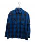 NEIGHBORHOOD（ネイバーフッド）の古着「BUFFALO CHECK SHIRT」｜ネイビー