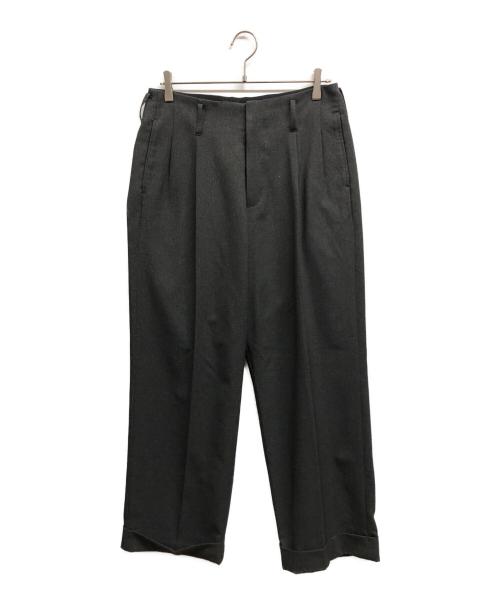 kaiko（カイコー）KAIKO (カイコー) WIDE SLACKS ブラック サイズ:2の古着・服飾アイテム
