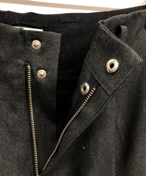 kaiko（カイコー）KAIKO (カイコー) WIDE SLACKS ブラック サイズ:2の古着・服飾アイテム