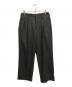 KAIKO（カイコー）の古着「WIDE SLACKS」｜ブラック