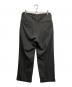 KAIKO (カイコー) WIDE SLACKS ブラック サイズ:2：12000円