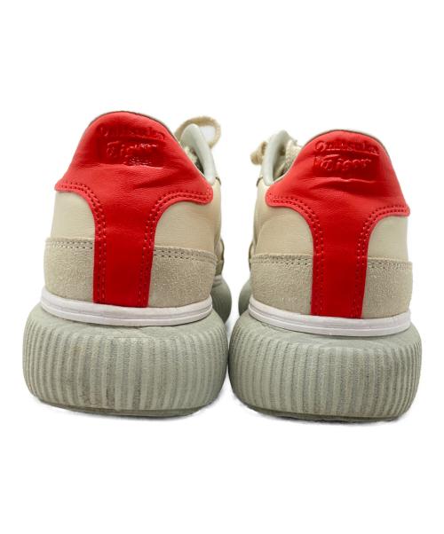 Onitsuka Tiger（オニツカタイガー）Onitsuka Tiger (オニツカタイガー) ローカットスニーカー ベージュ サイズ:24.5cmの古着・服飾アイテム