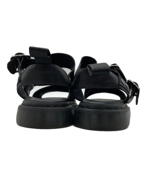 Dr.Martens（ドクターマーチン）Dr.Martens (ドクターマーチン) GRYPHONストラップサンダル ブラック サイズ:UK6の古着・服飾アイテム