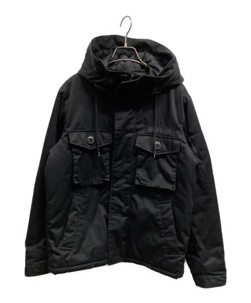 AVIREX（アヴィレックス）AVIREX (アヴィレックス) フライトジャケット ブラック サイズ:Lの古着・服飾アイテム