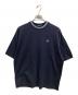 FRED PERRY（フレッドペリー）の古着「別注 オーバーサイズ ピケ Tシャツ」｜ネイビー
