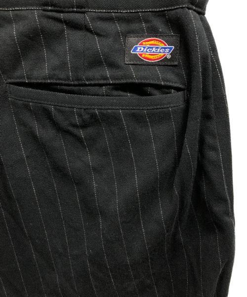 Dickies（ディッキーズ）Dickies (ディッキーズ) monkey bite (モンキーバイト) ストライプバギーパンツ ブラック サイズ:30の古着・服飾アイテム