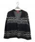 Supreme（シュプリーム）の古着「Abstract stripe cardigan」｜グレー