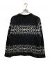 Supreme (シュプリーム) Abstract stripe cardigan グレー サイズ:M：18000円