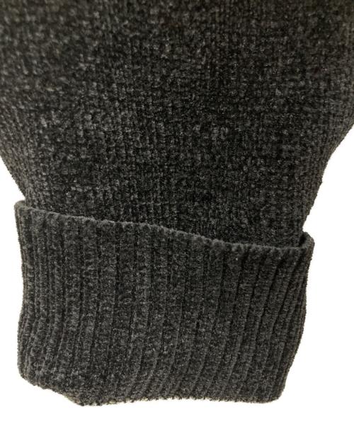 SUPREME（シュプリーム）Supreme (シュプリーム) Chenille sweater グリーン×ブラック サイズ:Mの古着・服飾アイテム