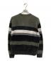 Supreme (シュプリーム) Chenille sweater グリーン×ブラック サイズ:M：15000円