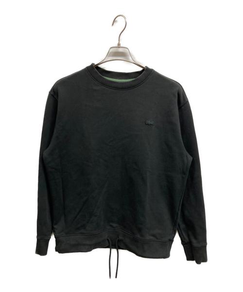 LACOSTE（ラコステ）LACOSTE (ラコステ) ロゴスウェット ブラック サイズ:Mの古着・服飾アイテム