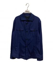 HEVO（イーヴォ）の古着「シャツジャケット」｜ネイビー