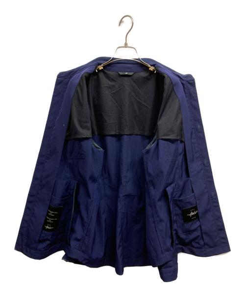 HEVO（イーヴォ）Hevo (イーヴォ) シャツジャケット ネイビー サイズ:48の古着・服飾アイテム