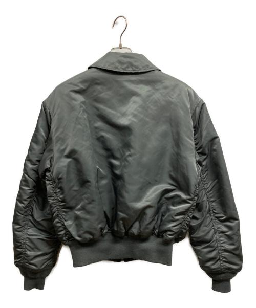 ALPHA（アルファ）ALPHA (アルファ) フライトジャケット カーキ サイズ:Mの古着・服飾アイテム