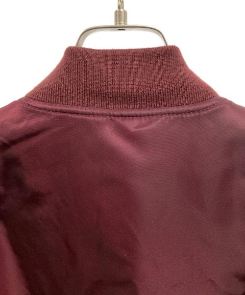 ALPHA（アルファ）ALPHA (アルファ) MA-1 フライトジャケット レッド サイズ:Lの古着・服飾アイテム