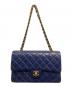 CHANEL（シャネル）の古着「チェーンショルダーバッグ」｜ネイビー