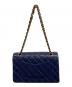 CHANEL (シャネル) チェーンショルダーバッグ ネイビー：38000円