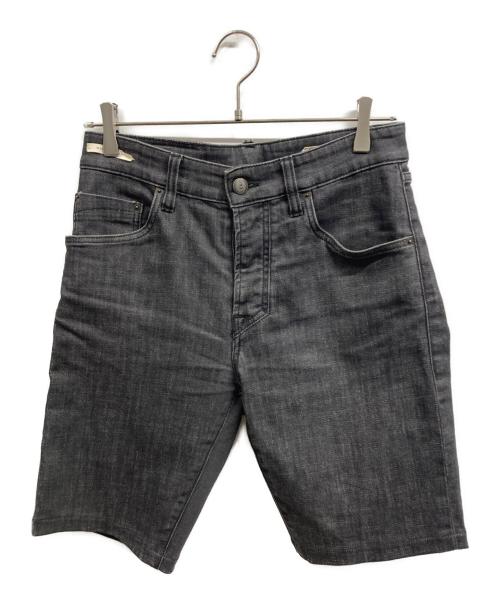 YCHAI（イカイ）YCHAI (イカイ) ハーフデニムパンツ ブラック サイズ:29の古着・服飾アイテム