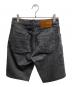 YCHAI (イカイ) ハーフデニムパンツ ブラック サイズ:29：5000円