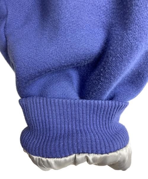adidas（アディダス）adidas (アディダス) 80～90ｓ中綿アレイヤージップパーカー グレー×ブルー サイズ:XLの古着・服飾アイテム