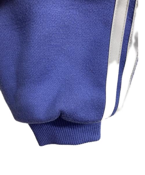 adidas（アディダス）adidas (アディダス) 80～90ｓ中綿アレイヤージップパーカー グレー×ブルー サイズ:XLの古着・服飾アイテム