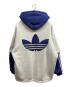 adidas (アディダス) 80～90ｓ中綿アレイヤージップパーカー グレー×ブルー サイズ:XL：9000円