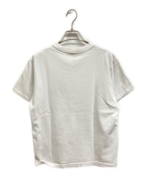 AMI PARIS（アミ パリス）AMI PARIS (アミ パリス) ロゴコットンTシャツ ホワイト サイズ:不明の古着・服飾アイテム
