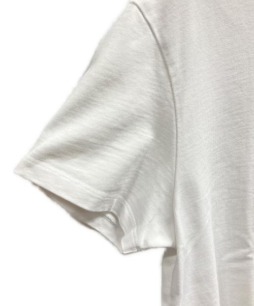 AMI PARIS（アミ パリス）AMI PARIS (アミ パリス) ロゴコットンTシャツ ホワイト サイズ:不明の古着・服飾アイテム