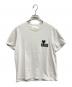 AMI PARIS（アミ パリス）の古着「ロゴコットンTシャツ」｜ホワイト