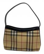 BURBERRYバーバリー）の古着「ハンドバッグ」｜ベージュ