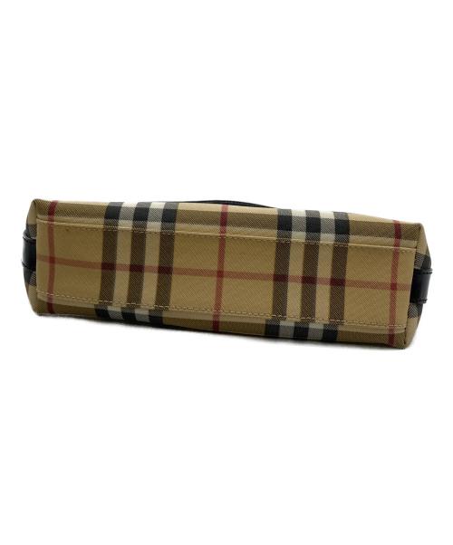 BURBERRY（バーバリー）BURBERRY (バーバリー) ハンドバッグ ベージュの古着・服飾アイテム