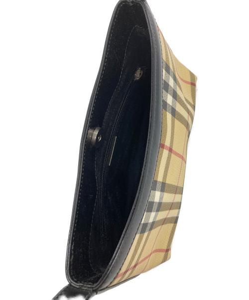 BURBERRY（バーバリー）BURBERRY (バーバリー) ハンドバッグ ベージュの古着・服飾アイテム