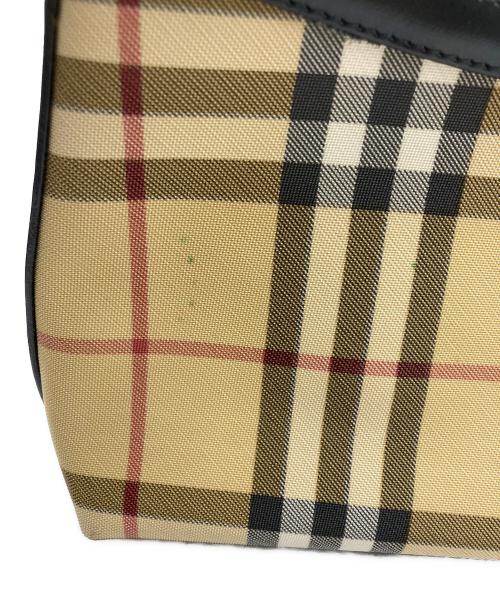 BURBERRY（バーバリー）BURBERRY (バーバリー) ハンドバッグ ベージュの古着・服飾アイテム