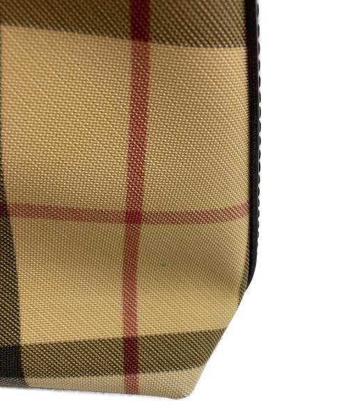 BURBERRY（バーバリー）BURBERRY (バーバリー) ハンドバッグ ベージュの古着・服飾アイテム
