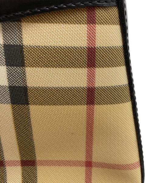 BURBERRY（バーバリー）BURBERRY (バーバリー) ハンドバッグ ベージュの古着・服飾アイテム