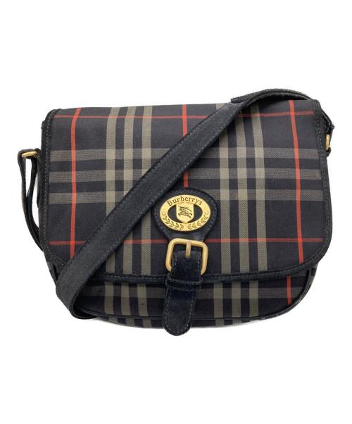 Burberry's（バーバリーズ）Burberry's (バーバリーズ) ショルダーバッグ ブラックの古着・服飾アイテム