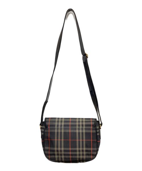 Burberry's（バーバリーズ）Burberry's (バーバリーズ) ショルダーバッグ ブラックの古着・服飾アイテム