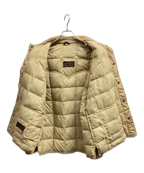 Eddie Bauer（エディーバウアー）Eddie Bauer (エディーバウアー) キルティングダウンジャケット ベージュ サイズ:不明の古着・服飾アイテム