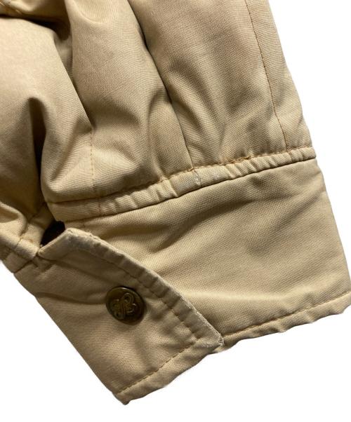 Eddie Bauer（エディーバウアー）Eddie Bauer (エディーバウアー) キルティングダウンジャケット ベージュ サイズ:不明の古着・服飾アイテム