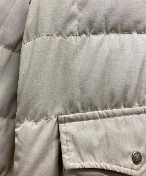 Eddie Bauer（エディーバウアー）Eddie Bauer (エディーバウアー) キルティングダウンジャケット ベージュ サイズ:不明の古着・服飾アイテム
