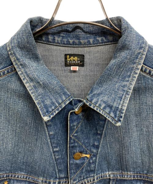LEE（リー）LEE (リー) SUPERSIZED ビッグシルエットライダースデニムジャケット インディゴ サイズ:Sの古着・服飾アイテム