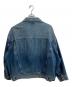 LEE (リー) SUPERSIZED ビッグシルエットライダースデニムジャケット インディゴ サイズ:S：9000円