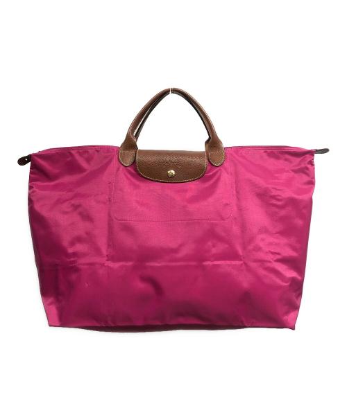 LONGCHAMP（ロンシャン）LONGCHAMP (ロンシャン) ル プリアージュトートバック ピンクの古着・服飾アイテム