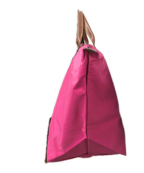 LONGCHAMP（ロンシャン）LONGCHAMP (ロンシャン) ル プリアージュトートバック ピンクの古着・服飾アイテム